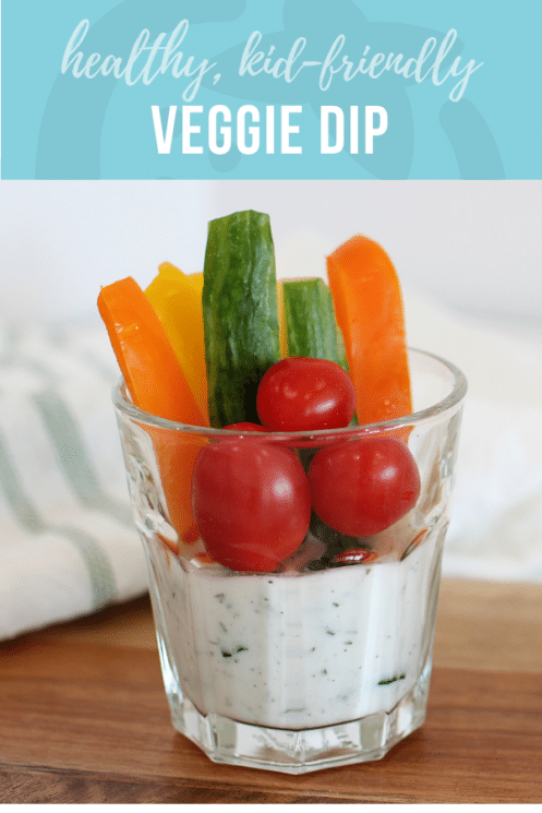 Healthy Kid Friendly Veggie Dip | Healthy Ideas and Recipes for Kids