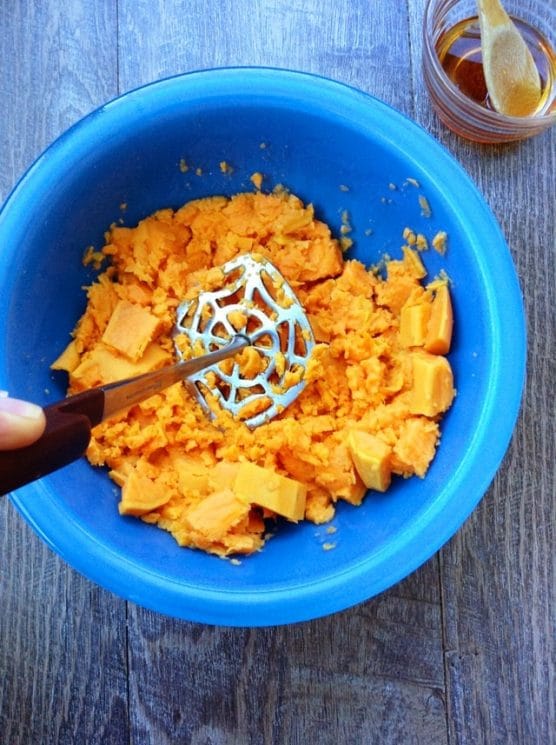 Quick Honey Sweet Potatoes. Delicious twist on this classic side dish!