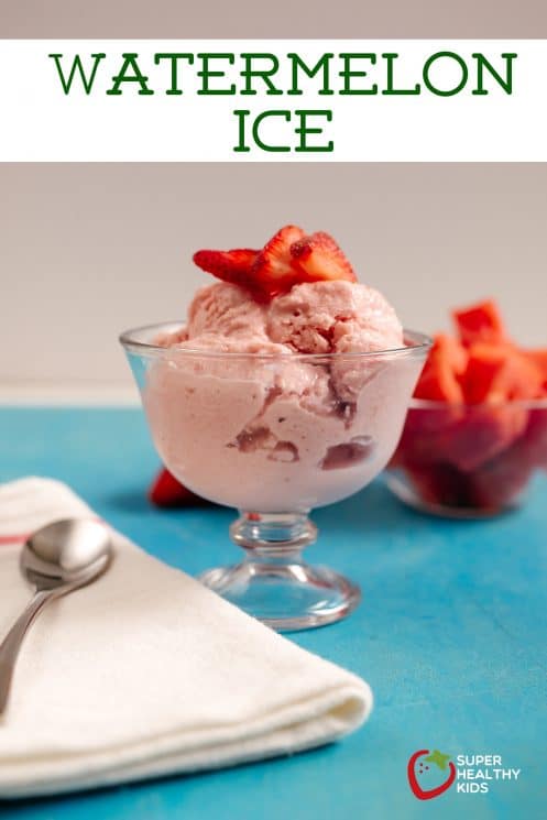 Watermelon Frozen Ice. So easy and delicious...you'll be making this all summer long!