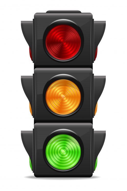 traffic stop light