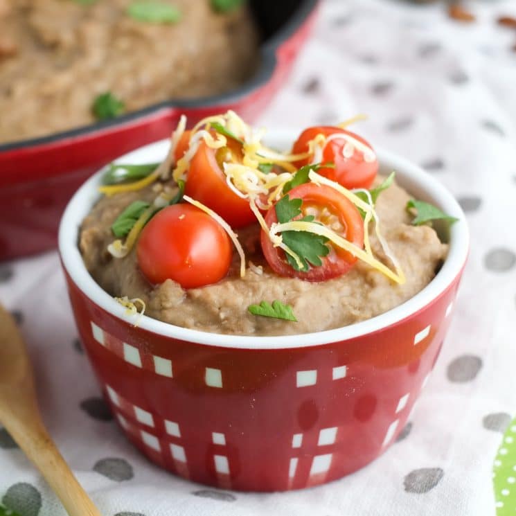 DIY re-fried beans recipe