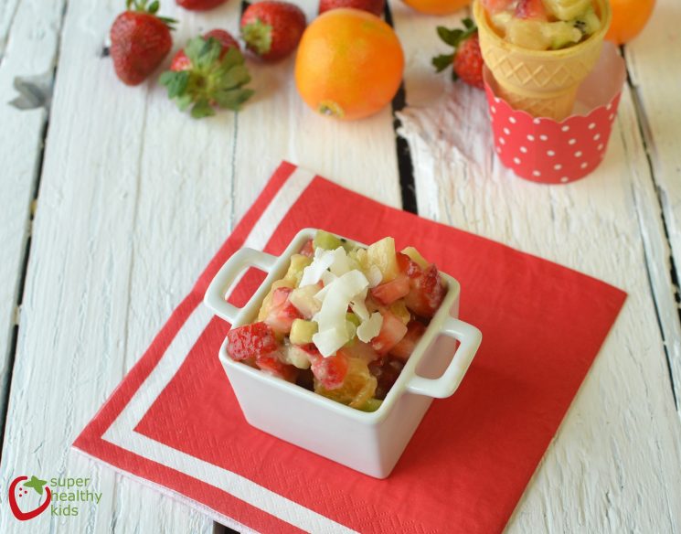 Fruit Salad with Citrus Dressing Recipe. A salad dressing that is just as healthy as the salad itself!