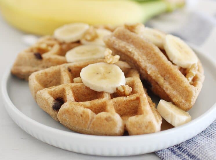 Banana Nut Waffles Super Healthy Kids