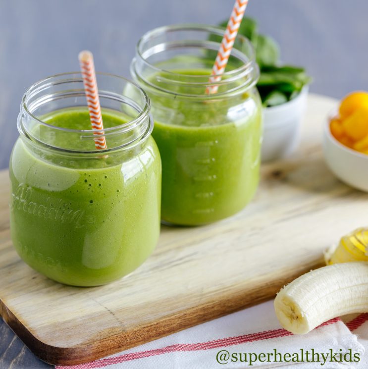 21 Days of Things to Do with A Picky Eater, green smoothie