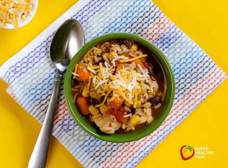 Taco Soup in the Rice Cooker. We love this way of cooking taco soup! Perfect bridge between crockpot and stove top, when you only have 45 minutes you can't be in the kitchen!