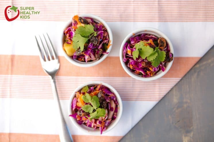 Baja Veggie Coleslaw. This side dish is packed with benefits!