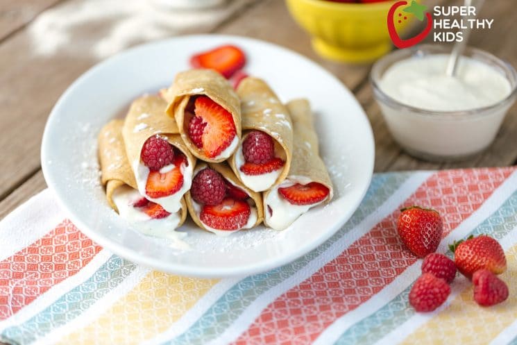 Dessert Taco. Want to see your kids excited for dinner? Serve this breakfast tonight!