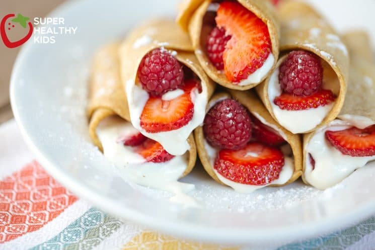 Dessert Taco. Want to see your kids excited for dinner? Serve this breakfast tonight!