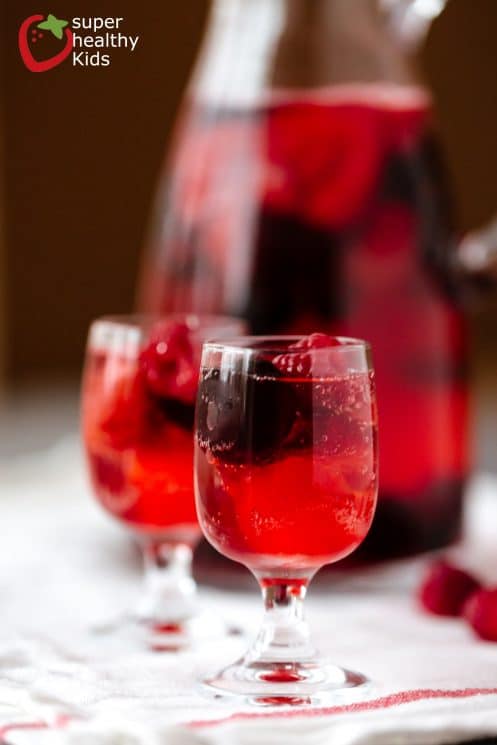 Cherry Cocktail Recipe. The cherries are coming to an end here in Utah. Good thing we froze a few bags of them for this healthy- and totally fancy, drink!