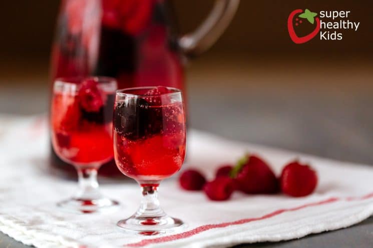 Cherry Cocktail Recipe. The cherries are coming to an end here in Utah. Good thing we froze a few bags of them for this healthy- and totally fancy, drink!