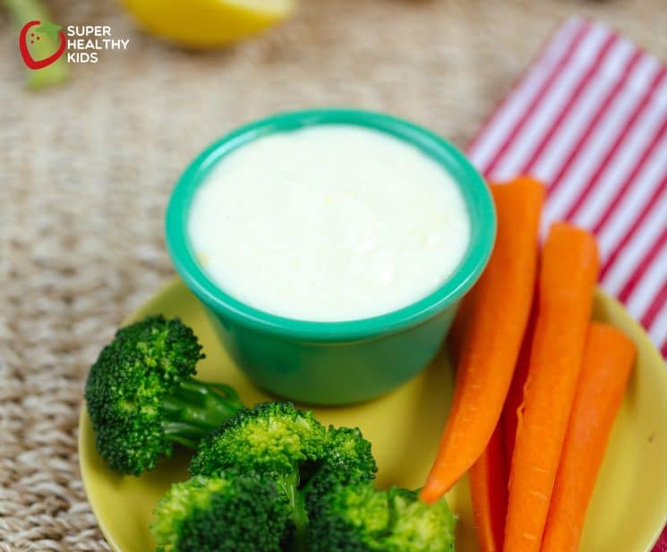 broccoli dip {Lemon White Sauce}. Broccoli's new best friend!