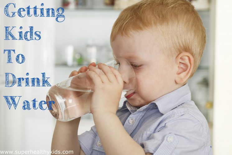 Getting Your Kids To Drink More Water In Four Easy Steps. Here's 4 tips to help your kids get enough water each day.