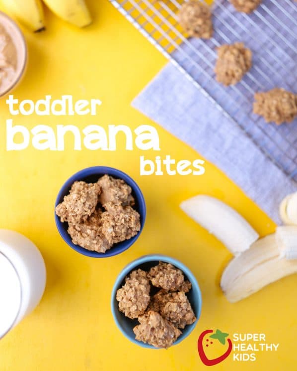 Toddler Recipe: Banana Bites. Healthy finger food, for toddlers!