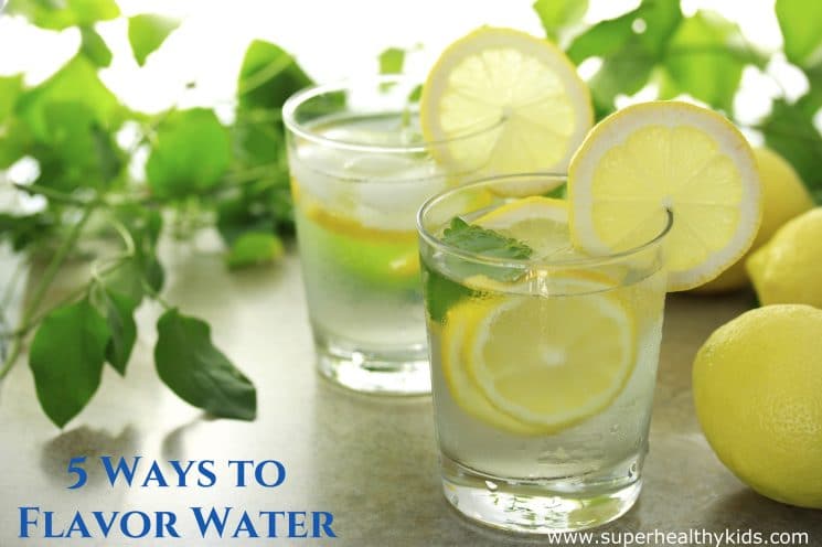 5 ways to flavor water