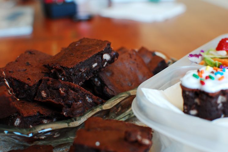 Black Bean Brownies. Delicious and fudgy, we love brownies this way! Plus, the beans boosts it's nutrients and make them extra amazing!