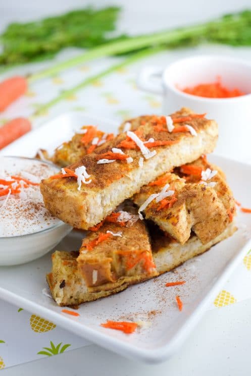 Fluffy and delicious carrot cake french toast! | Super Healthy Kids | Food and Drink