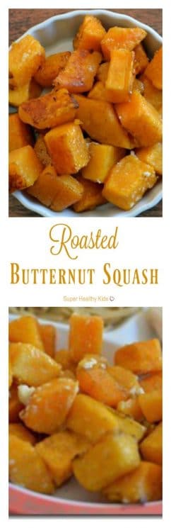 Easy Vegetables: Roasted Butternut Squash. You haven't enjoyed butternut squash fully, until you've tried it like this! www.superhealthykids.com/easy-vegetables-roasted-butternut-squash