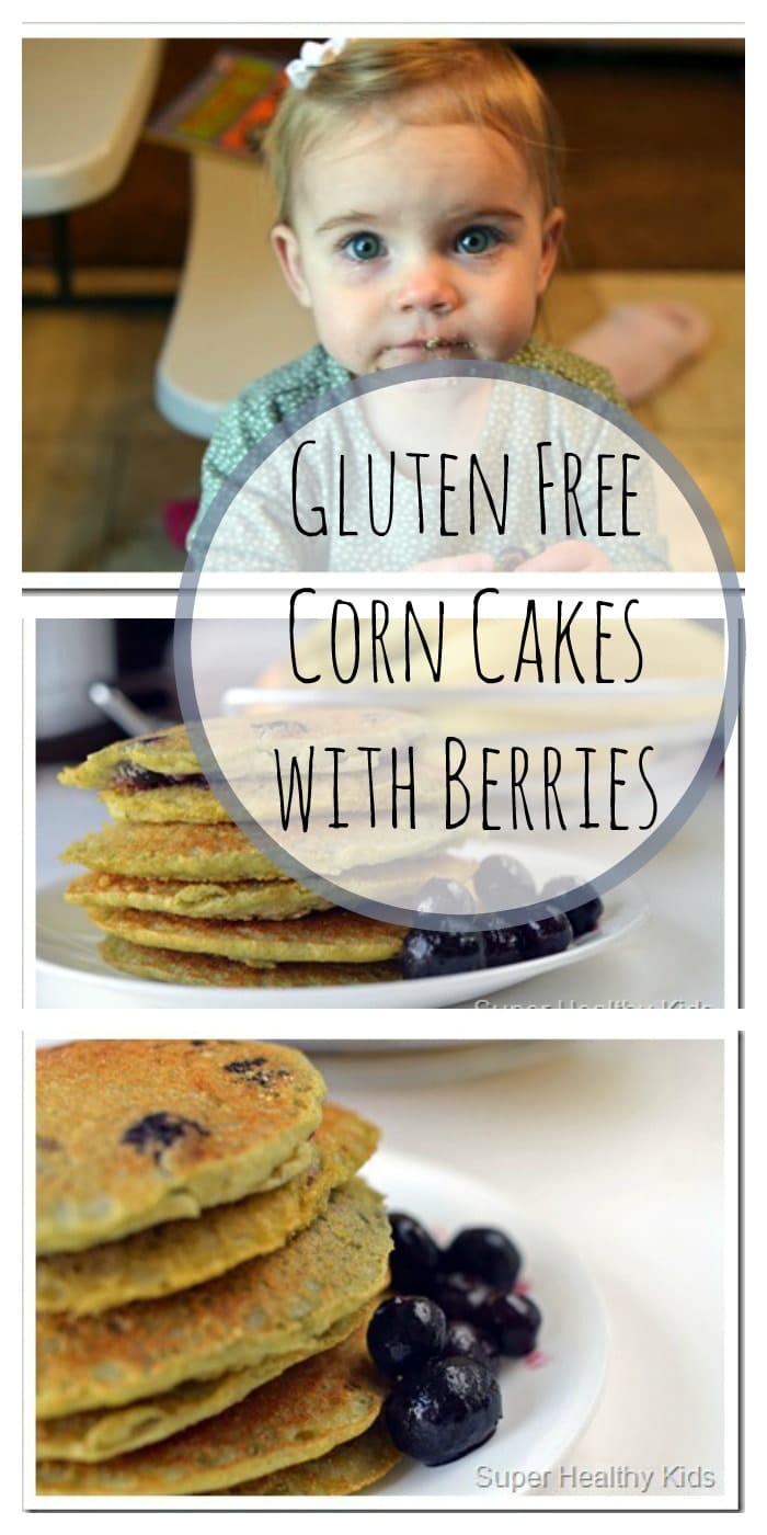 Gluten Free Corn Cakes with Berries Healthy Ideas for Kids