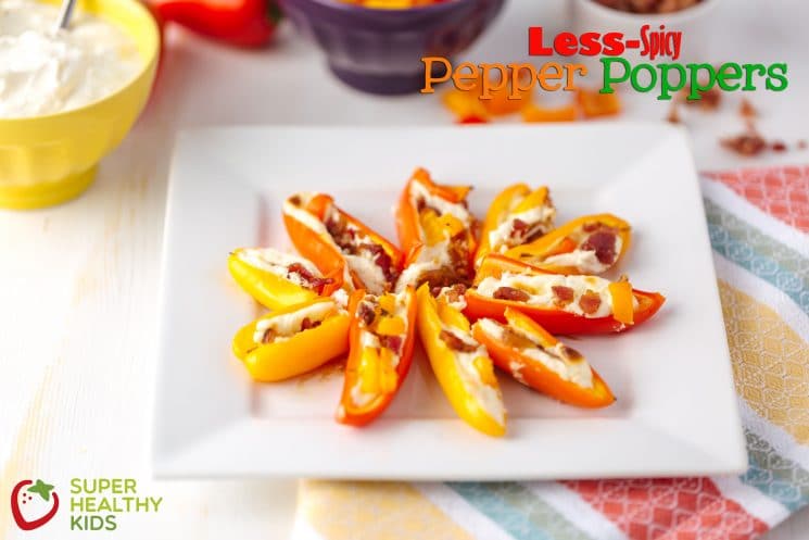 Less Spicy Pepper Popper Appetizer. Here's a delicious appetizer for those who don't like super spicy food.