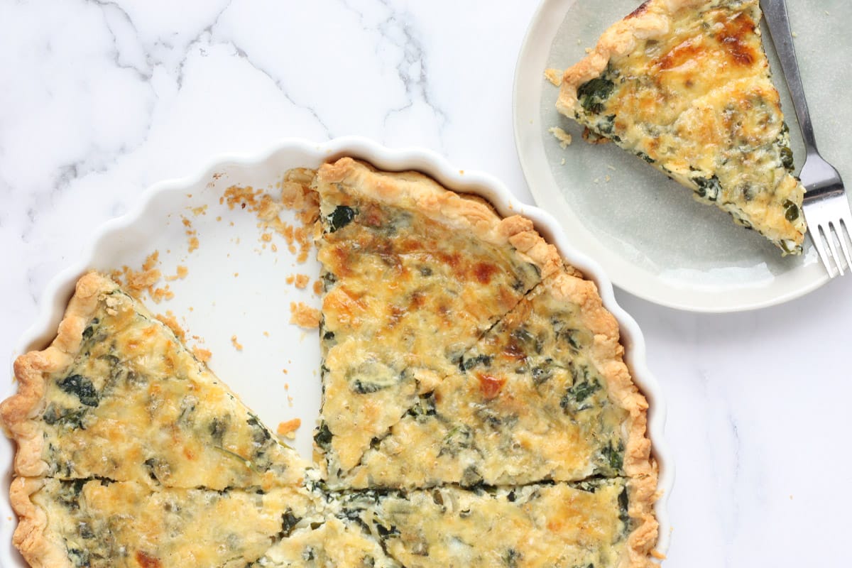 Spinach Quiche