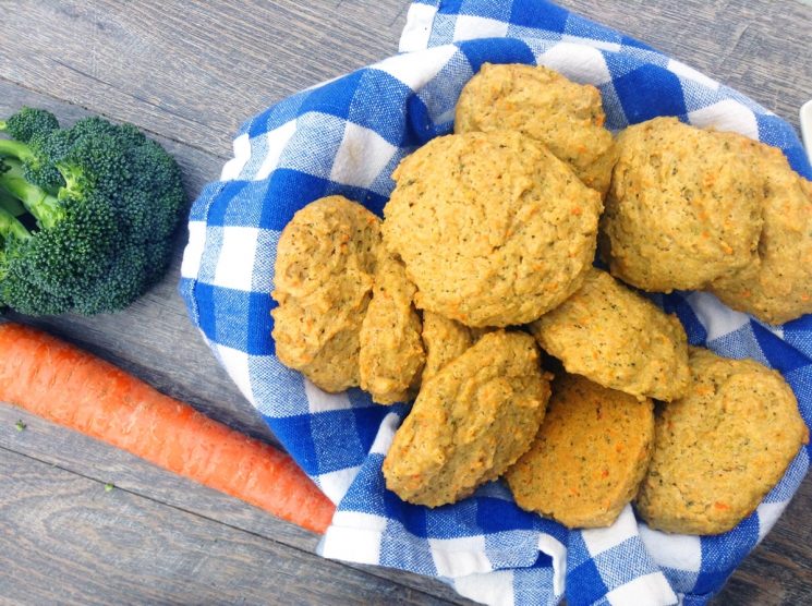 Whole Wheat Veggie Biscuits