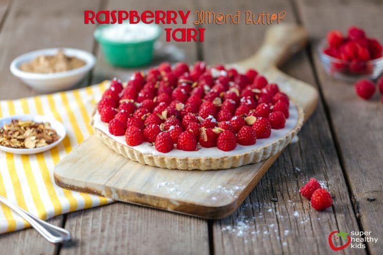 Raspberry Almond Tart. Have fun with this one! Use our crust recipe and then try any topping you like!