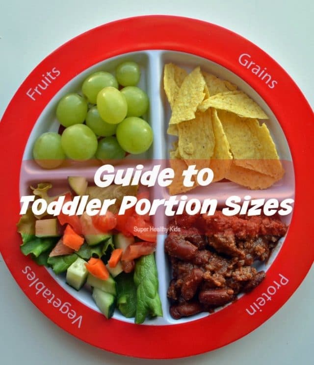 Toddler Portion Size Chart