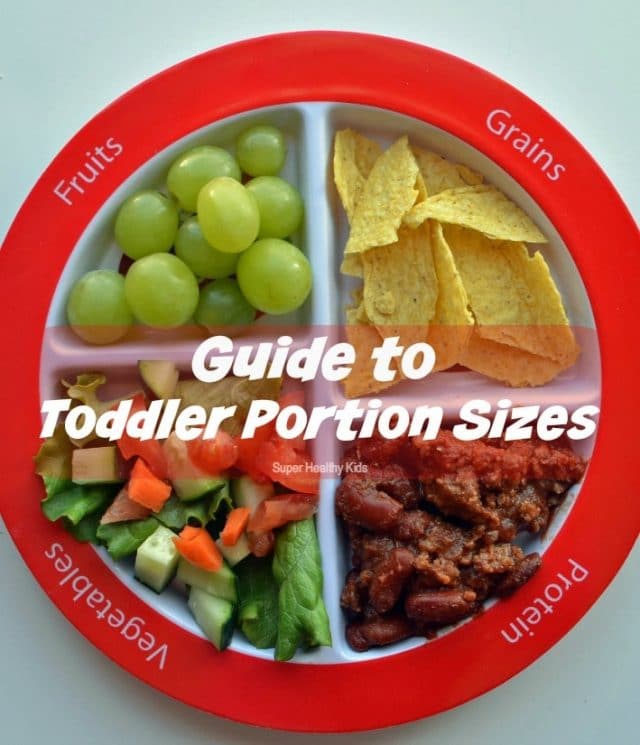Guide To Toddler Portion Sizes SHK