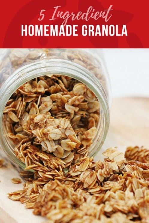 homemade granola recipe