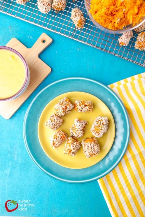 Sweet Potato Tots Recipe. More vitamins than tater tots- SWEET POTATO TOTS!