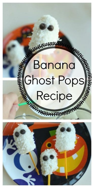 Banana Ghost Pops Recipe