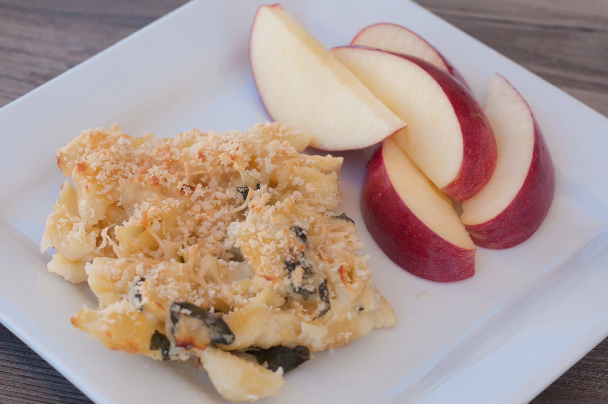 Baked Pasta With Spinach And Lemon Super Healthy Kids