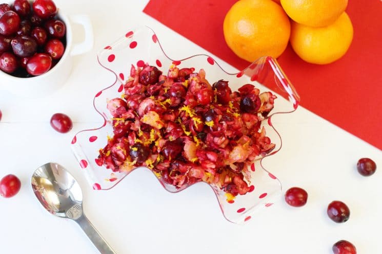 Fresh Cranberry Orange Relish. This may become a new Thanksgiving tradition!