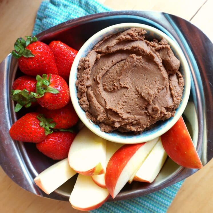 chocolate hummus square — Health, Kids