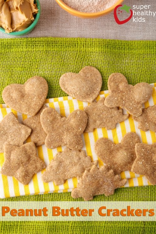 Homemade Peanut Butter Crackers. Crunchy snacking, anywhere!