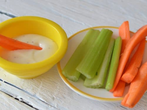 Carrot and Celery Sticks - Super Healthy Kids