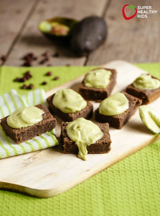 Black Bean Brownie Recipe and Dye-free Green Frosting. Have you tried black bean brownies yet? Our recipe with dye free green frosting is a great one to start with if you haven't made them yet!