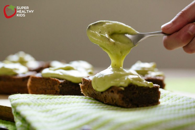 Black Bean Brownie Recipe and Dye-free Green Frosting. Have you tried black bean brownies yet? Our recipe with dye free green frosting is a great one to start with if you haven't made them yet!