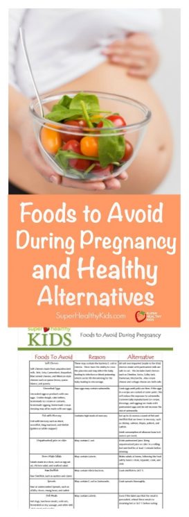 Foods to Avoid During Pregnancy and Healthy Alternatives. This comprehensive guide will help you make the best decision for you and your baby AND give you an alternative if you find one of your favorite foods on the list.