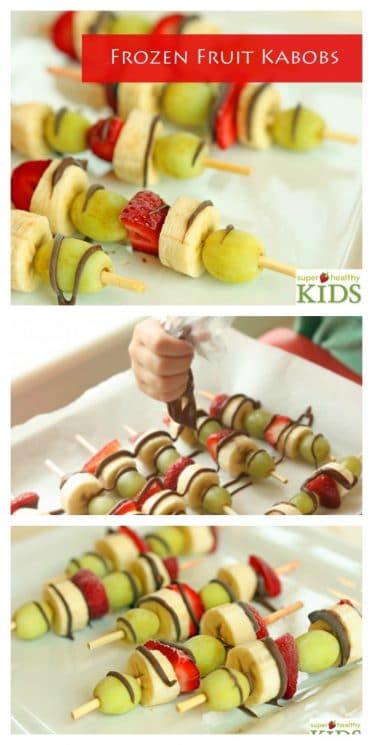 Frozen Fruit Kabobs