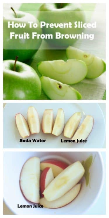 How to Prevent Sliced Fruit From Turning Brown
