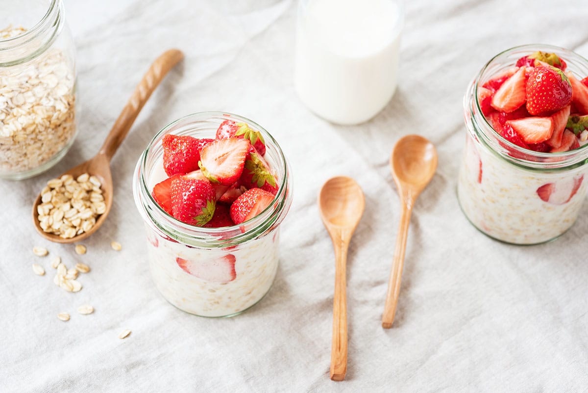 Strawberry Overnight Oats