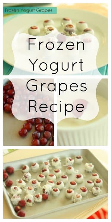 Frozen Yogurt Grapes Recipe