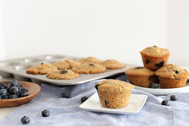 homemade blueberry muffins