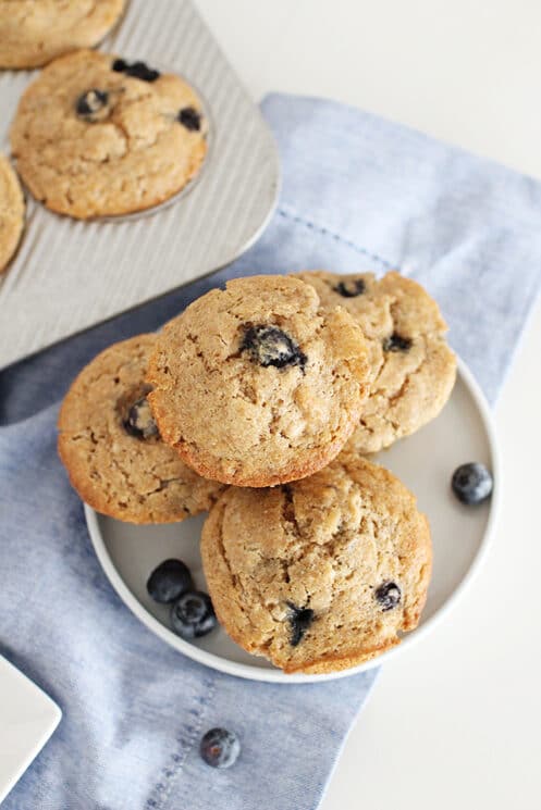 homemade blueberry muffins