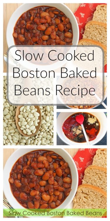 Slow Cooked Boston Baked Beans Recipe