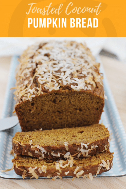 Toasted Coconut Pumpkin Bread | Healthy Recipes for Kids