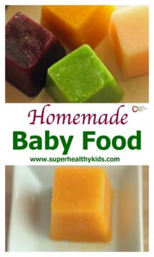 Homemade Baby Food Basic Recipes - Super Healthy Kids