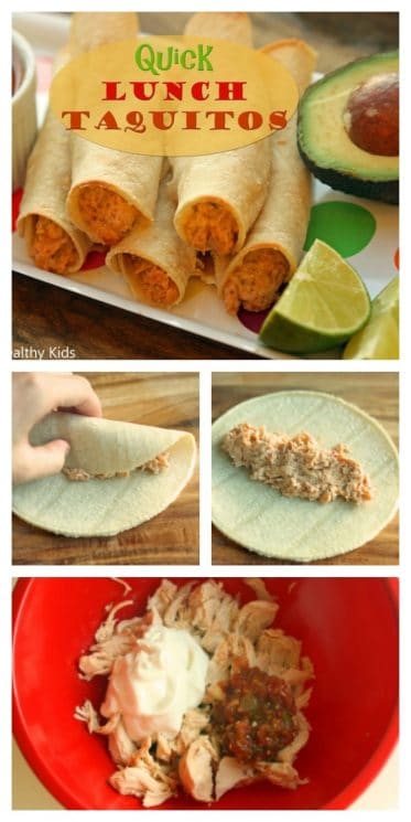 Quick Lunch Taquitos
