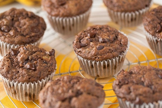 Chunky Monkey Muffins for kids!